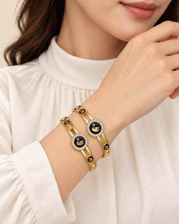 Stainless Steel Bracelet worn view