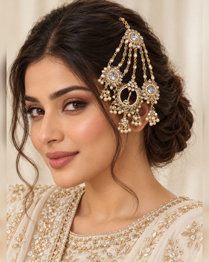 Kundan Jhoomer worn view