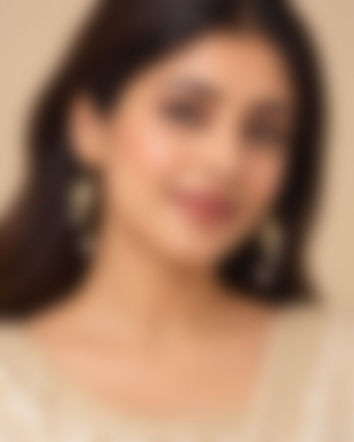Golden Earrings worn view