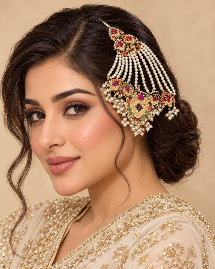 Ruby Nauratan Jhoomer worn view