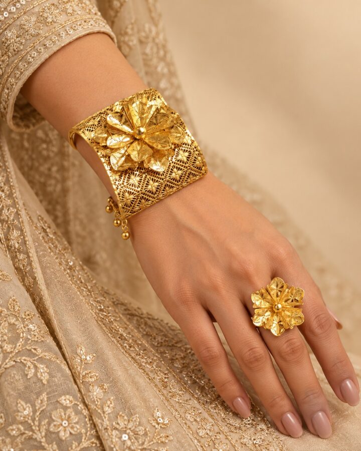 Golden Bracelet worn view