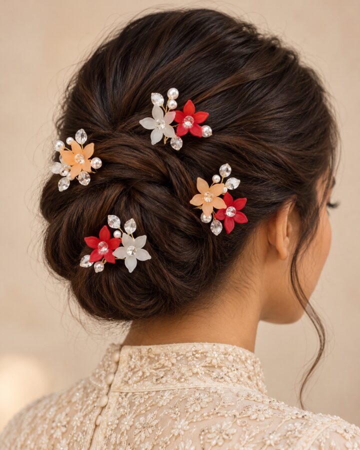 Multi Hair Accessory worn view