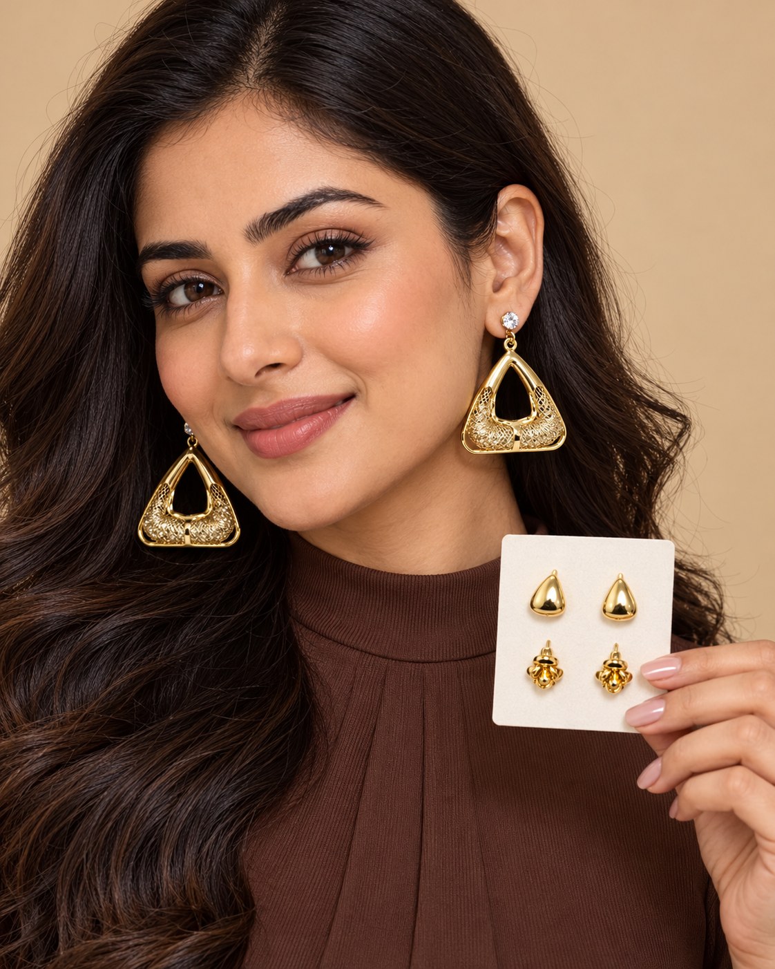 Jewellery Set worn view